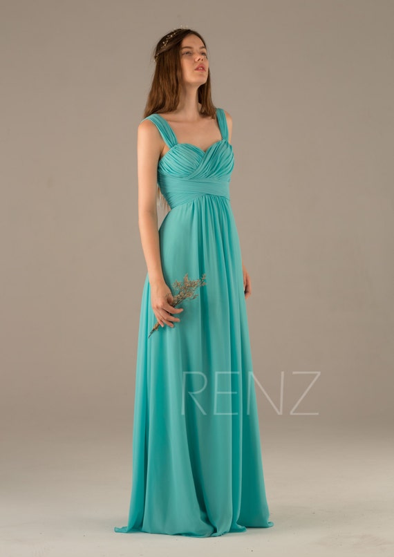 Teal Bridesmaid Dresses